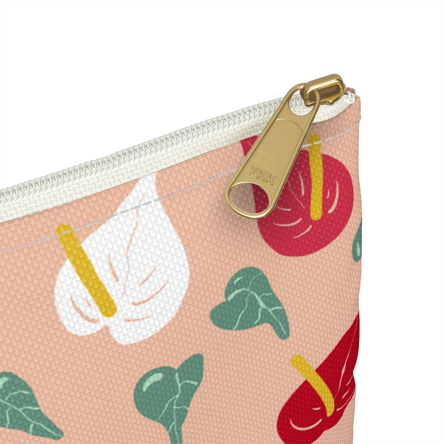 Anthurium Zippered Pouch