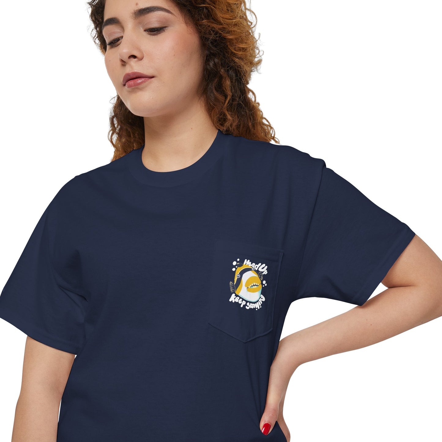 Happy Humu Pocket Tee