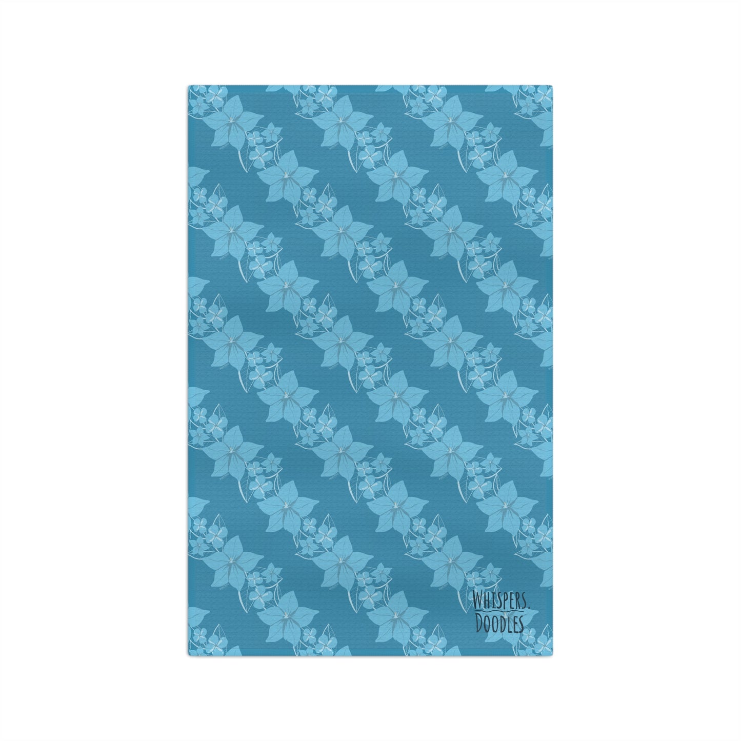 Blue Jasmine Soft Tea Towel