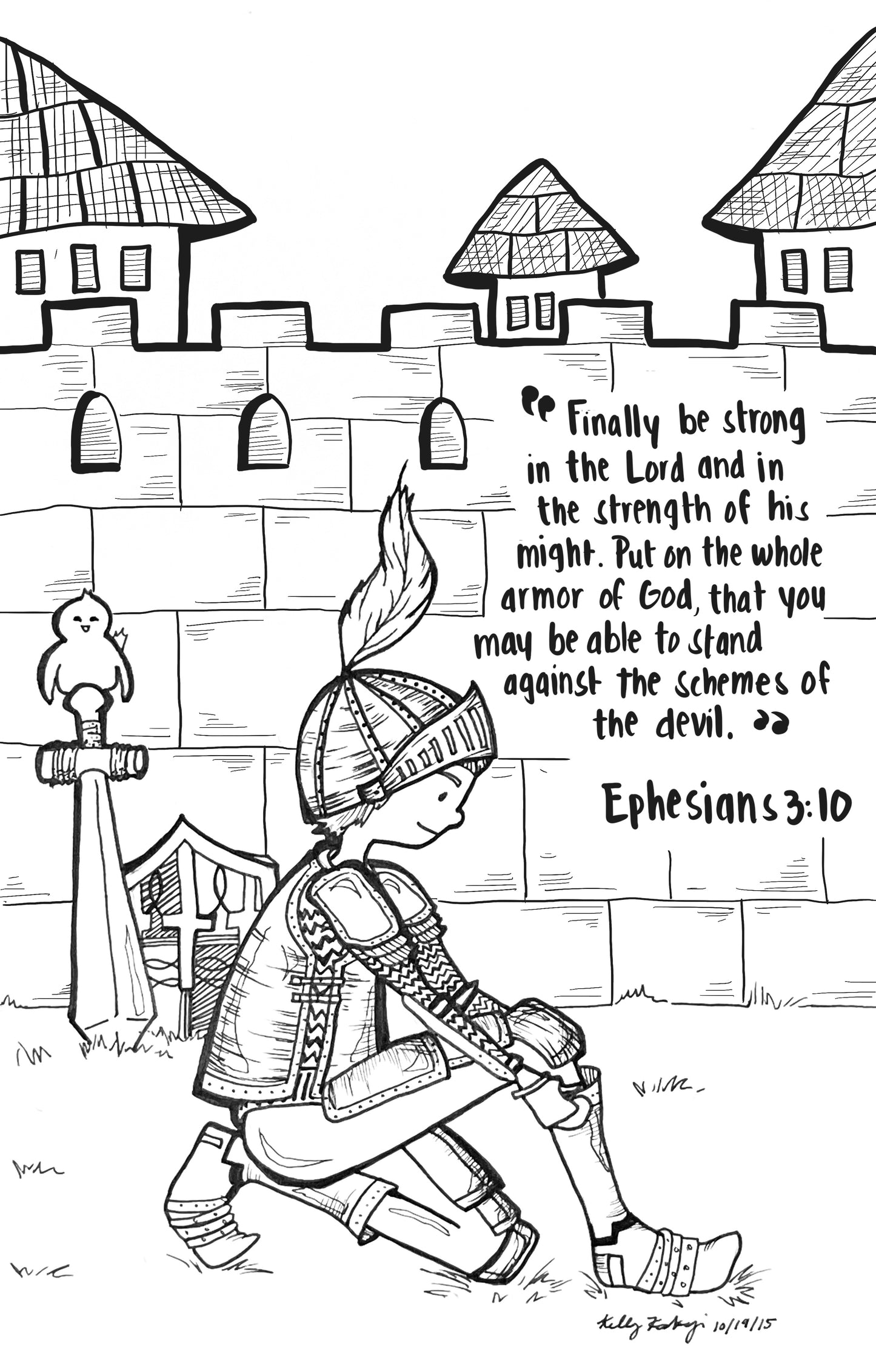 Ephesians 6:10-11 Armor of God