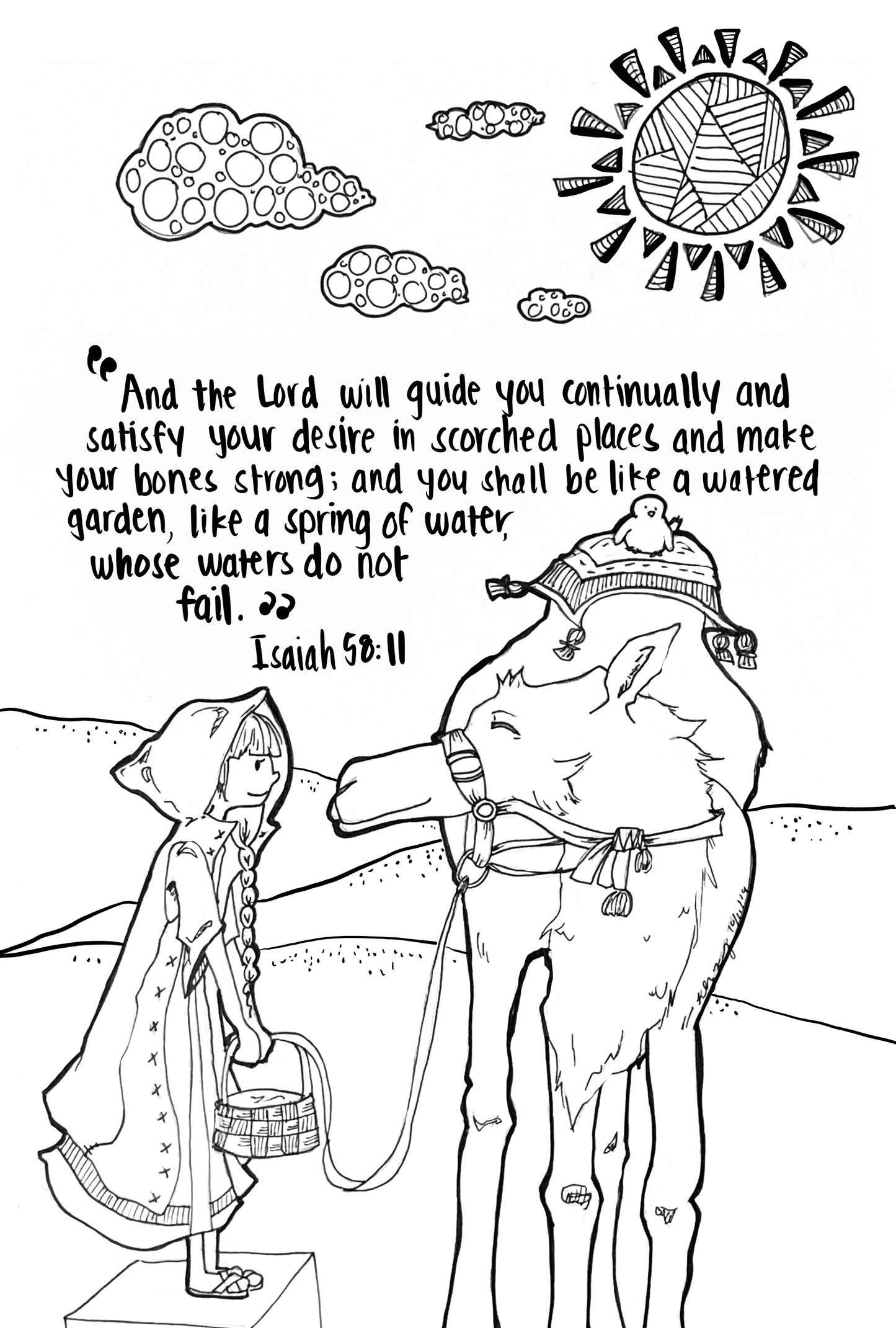 Isaiah 58:11 Camel