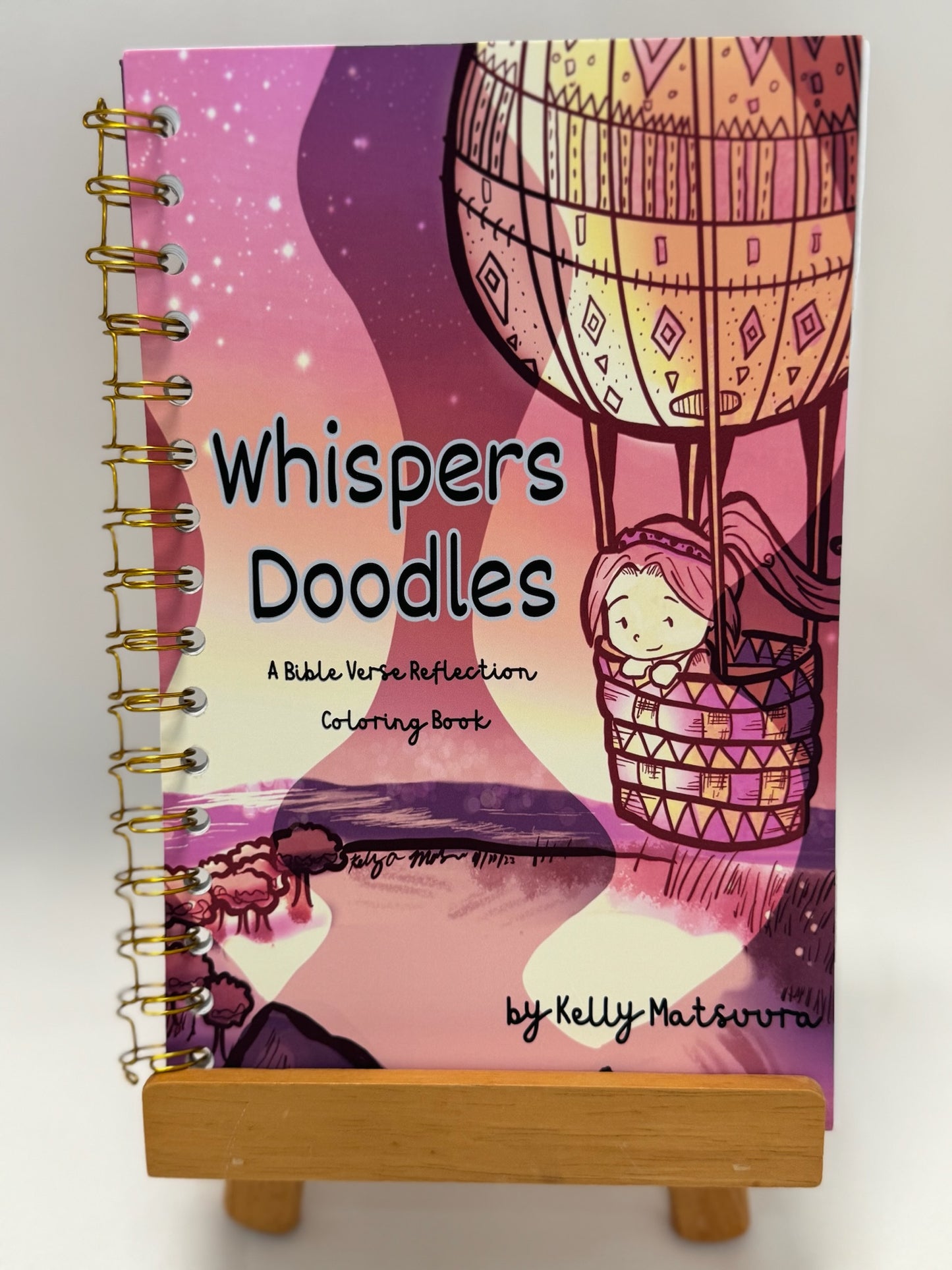 Whispers Doodles Coloring Book