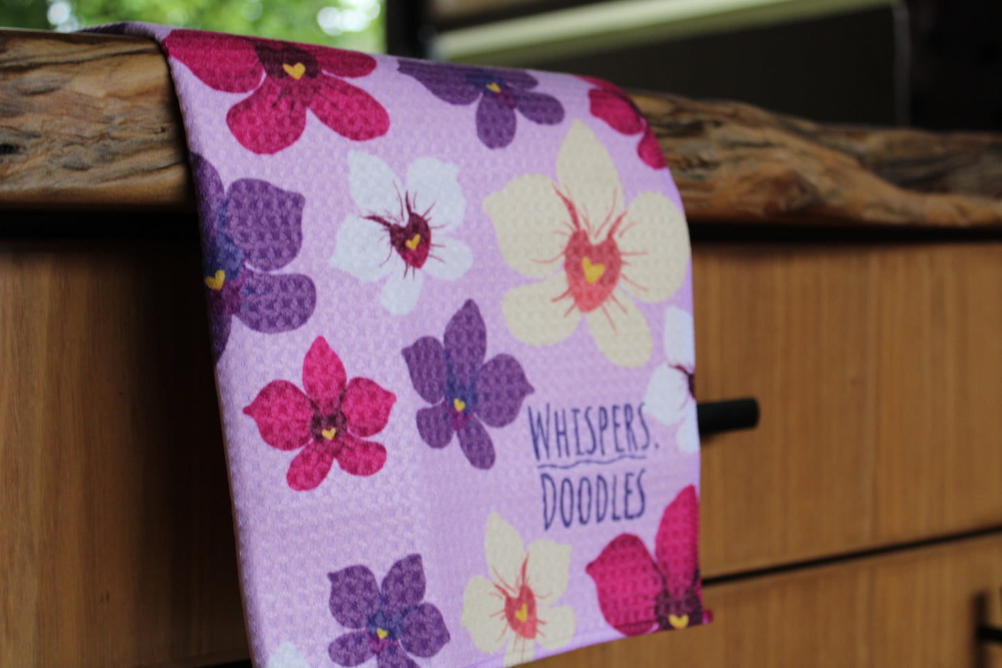 Orchid Soft Tea Towel