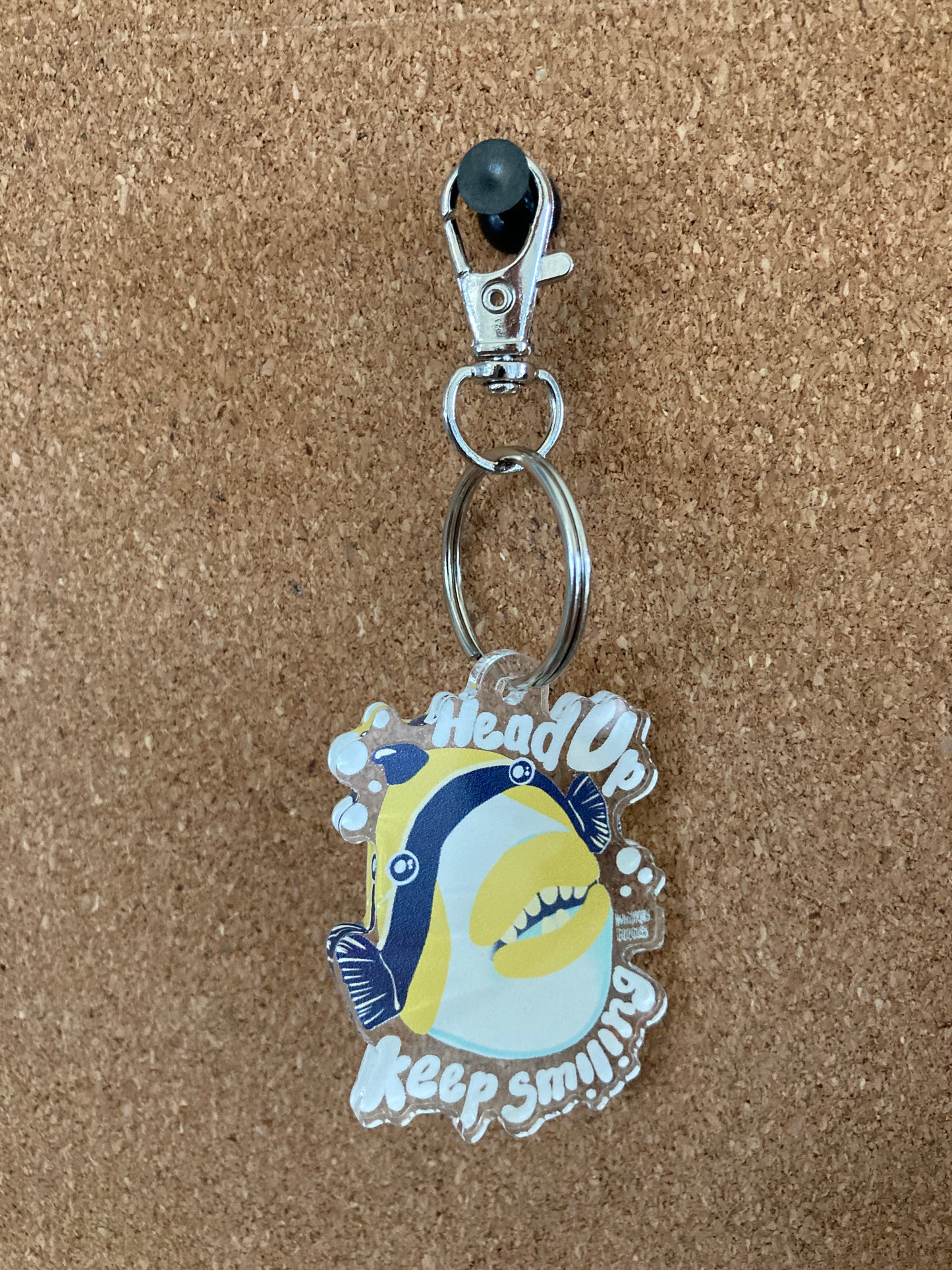 Happy Humu Keychain