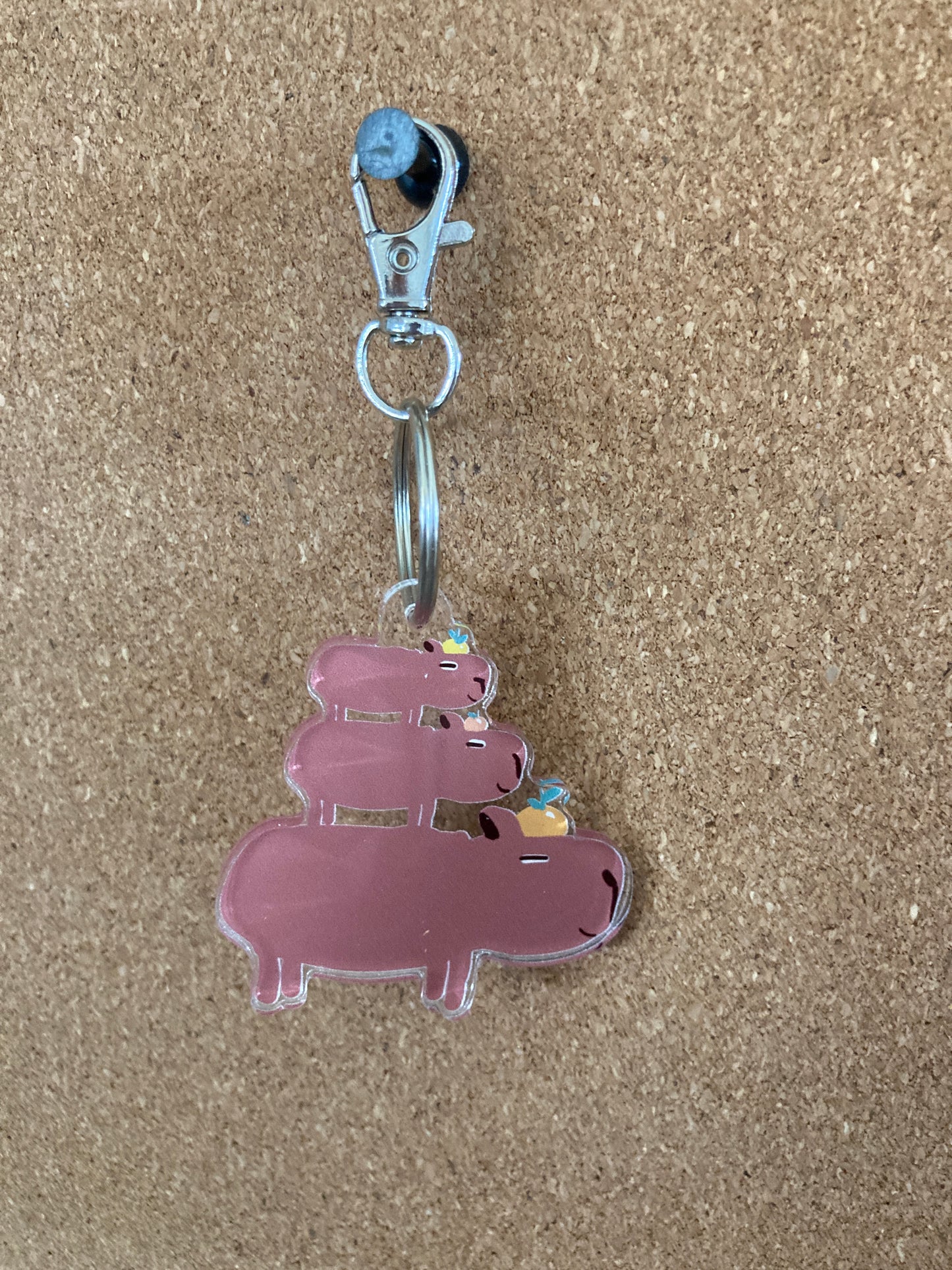 Capybara Keychain