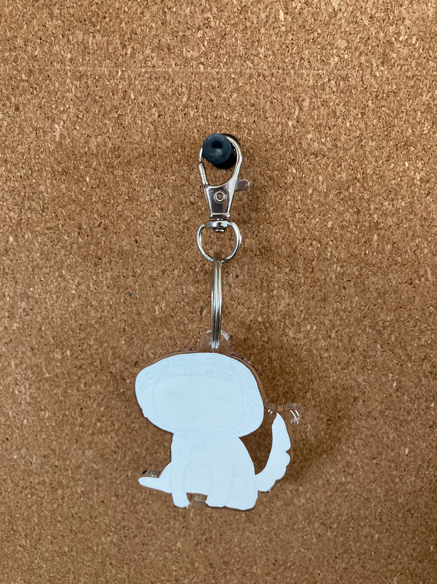 Daisy Dog Keychain