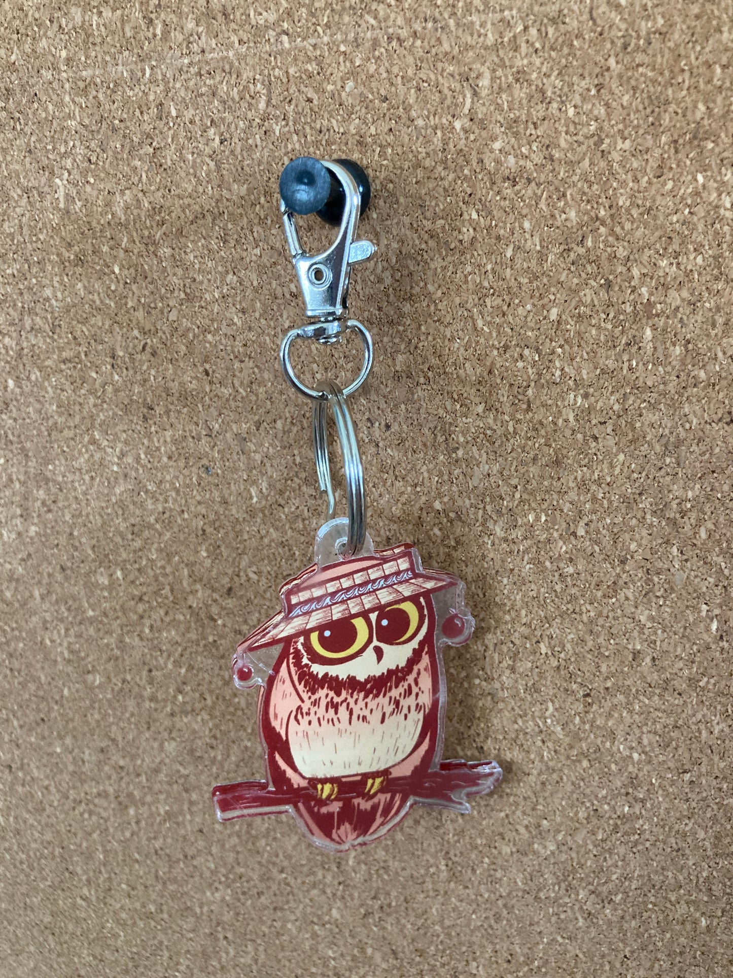 Pueo (Owl) Keychain