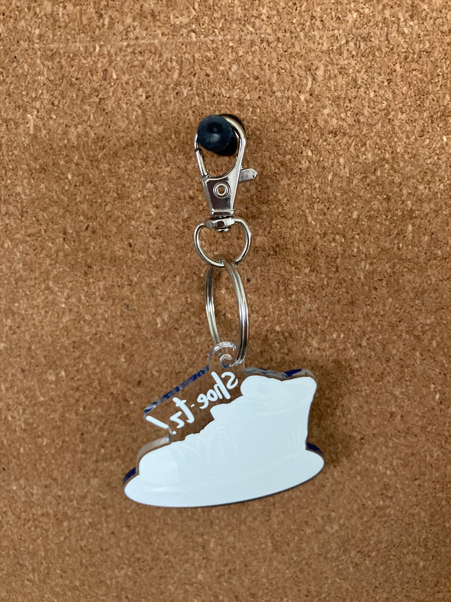 Blue Shoe'tz Gecko Keychain