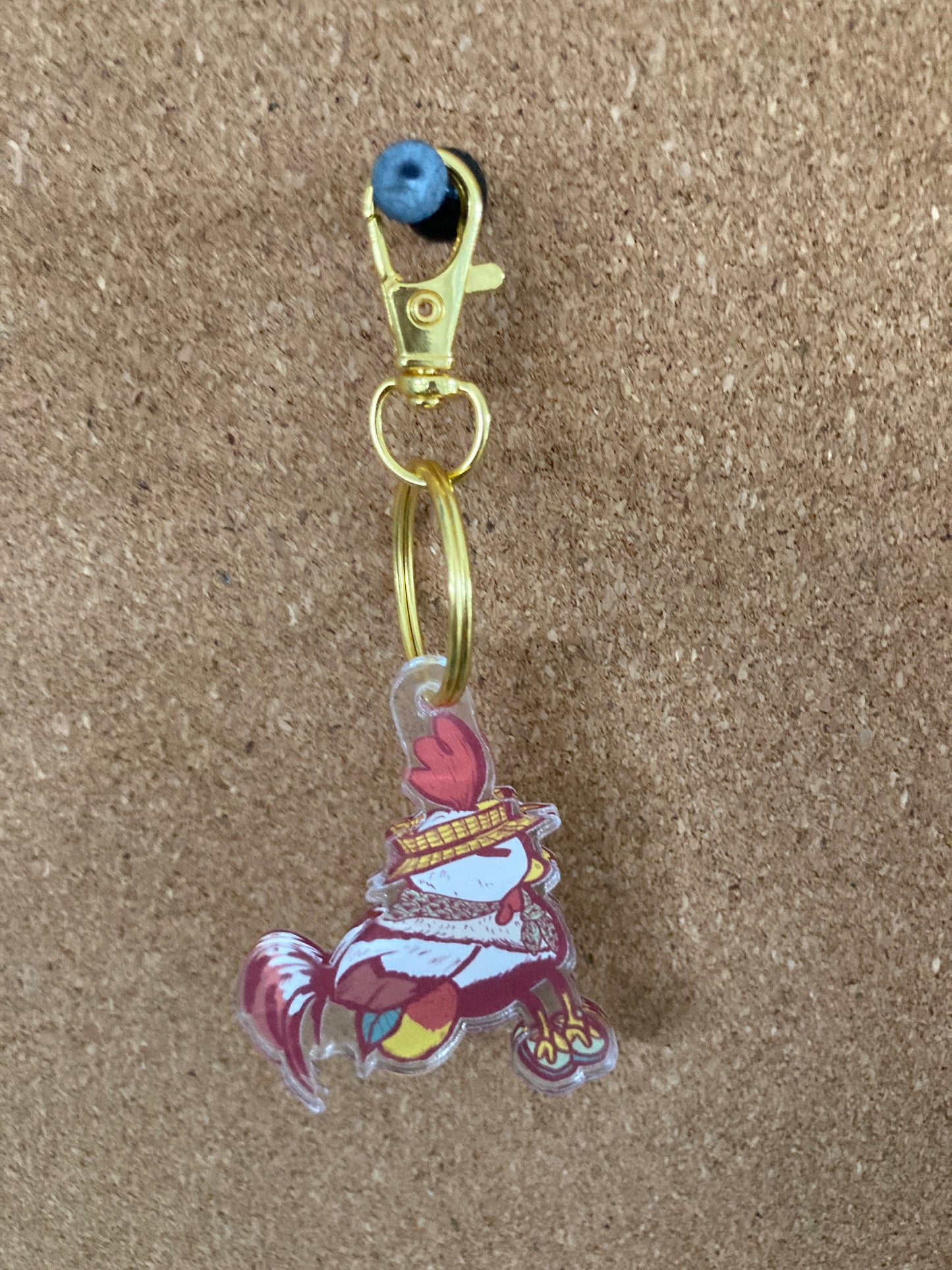 Roostin' Rooster Keychain