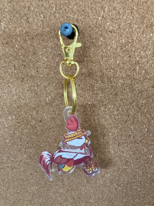 Roostin' Rooster Keychain